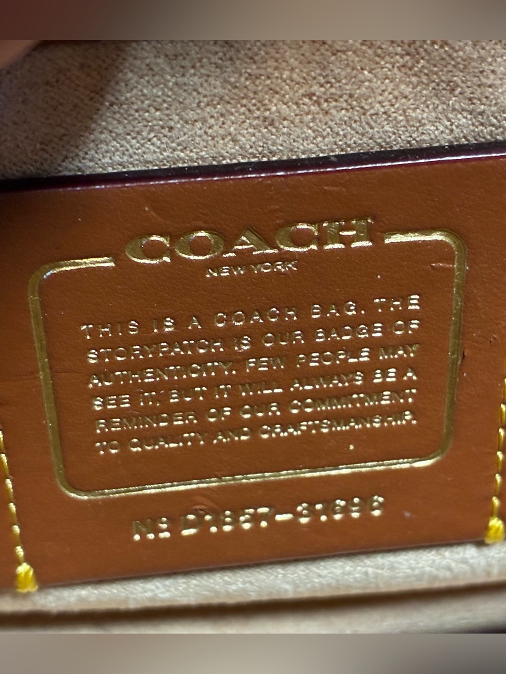 Coach Parker 18 Signature Floral Appliqué Crossbody - Picture 5 of 7